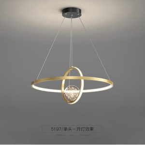 gold-ceiling-dropping-light