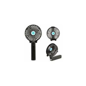 Mini Foldable USB Rechargeable Handy Fan With Battery - Image 2